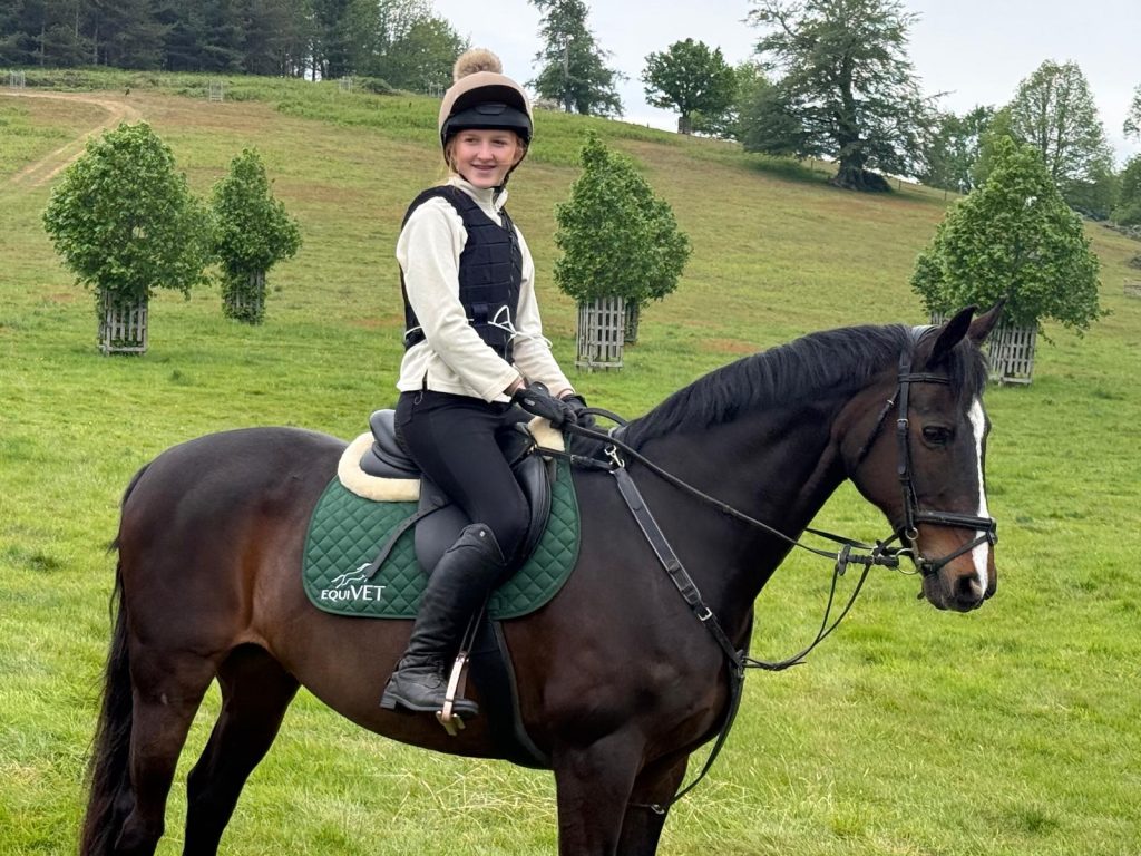 Looking smart and ready for a 10km fun ride where they did all of the optional jumps